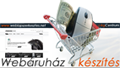 Webáruház készítés